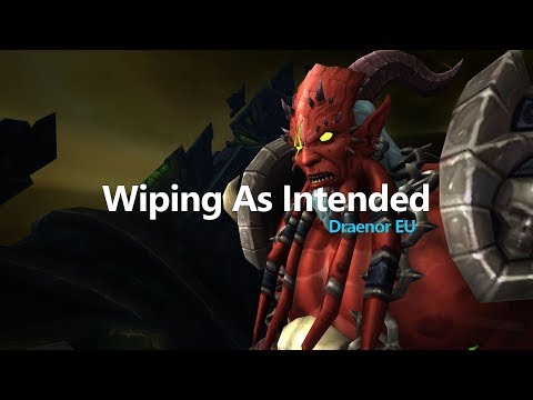 Wiping As Intended vs Kil'Jaeden Mythic - Incognyto Destro Warlock PoV