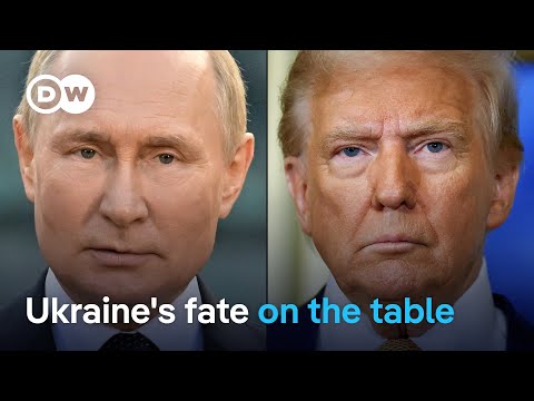 What deal do Trump and Putin plan to strike over Ukraine’s future in Alaska on August 15? | DW News