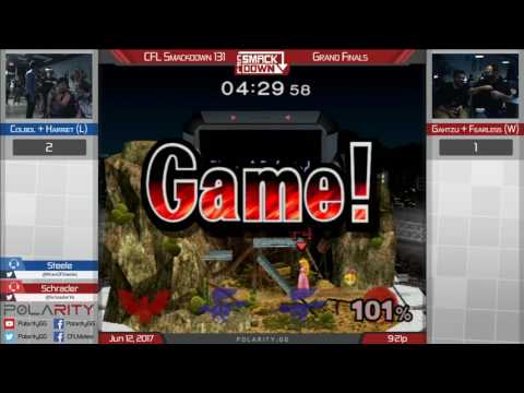 CFL Smackdown 131 Melee - Colbol + Harriet vs Gahtzu + Fearless - Grand Finals