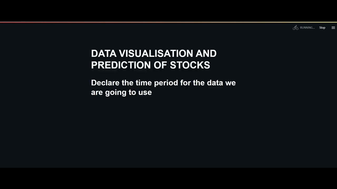 Visualization and Forecasting Stocks using Python