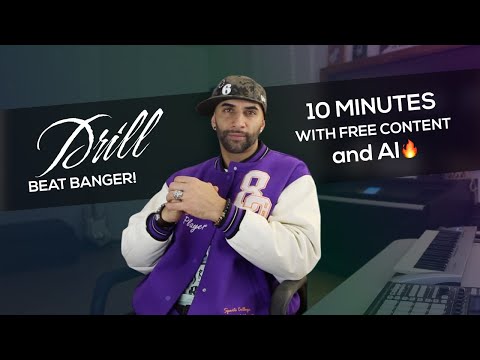 Pop Smoke Type Drill Beat with free content & the help of AI in under 10 minutes.