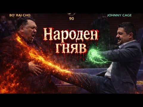 LYKICHA - NARODEN GNQV / НАРОДЕН ГНЯВ (OFFICIAL LYRICS VIDEO)