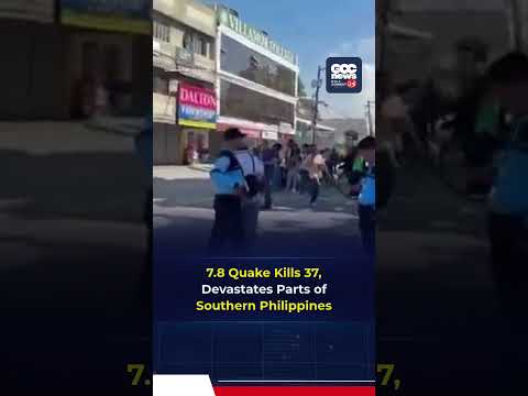 Powerful 7.8 Earthquake Strikes Southern Philippines, Tsunami Alerts Issued