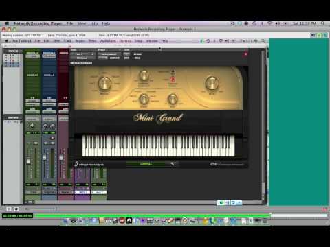 Protools--MIDI, Aux tracks, and Virtual Instruments.
