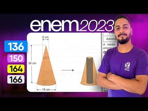 Question 136 - Blue Booklet | Spatial Geometry | ENEM 2023 Mathematics