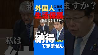 外国人に支給する生活保護に納得できますか？私は納得できませんPart3#shorts