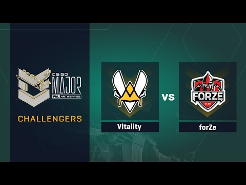 Vitality vs forZe | Map 2 Dust2 | PGL Major Antwerp 2022 Challengers Stage