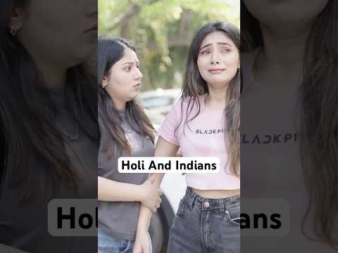 Holi And Indians #holi #holispecial