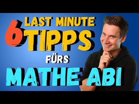 Mathe Abi 2023: Das sind die 6 besten Tipps für Dein Mathe Abi