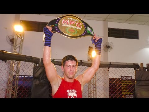 NELSON VENCE SAGAT E É CAMPEÃO DE BOXE MFC NA AFUSCAMM