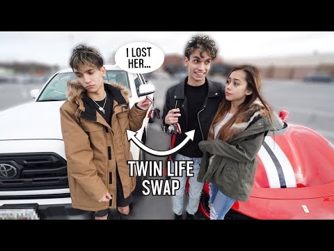 Twins Swap Lives For 24 HOURS! Video
