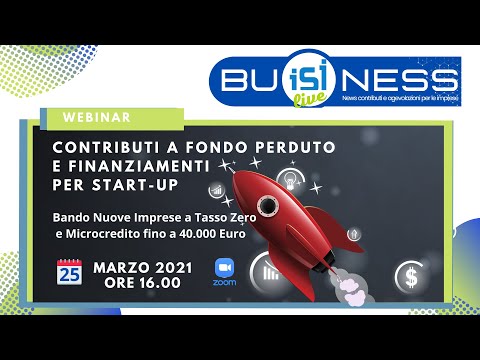 , title : 'Contributi a fondo perduto e finanziamenti per le Start-Up'