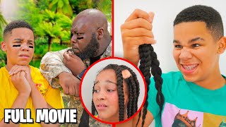 Boy CUTS OFF SISTERS HAIR Goes to BOOT CAMP (Full 