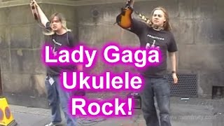 PocketFox - Bad Romance - Live @ Edinburgh Fringe 2010 - Lady GAGA - ukulele