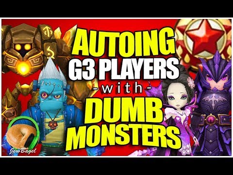 SUMMONERS WAR: Autoing G3 Players with Dumb Monsters...