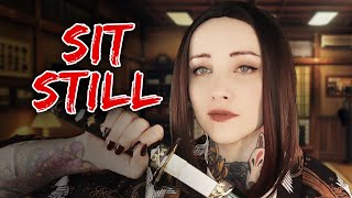 Download lagu Yakuza secret meeting ASMR // soft spoken, haircut, sword mp3