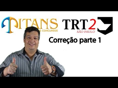 Correção de RML TRT 2 Parte 1