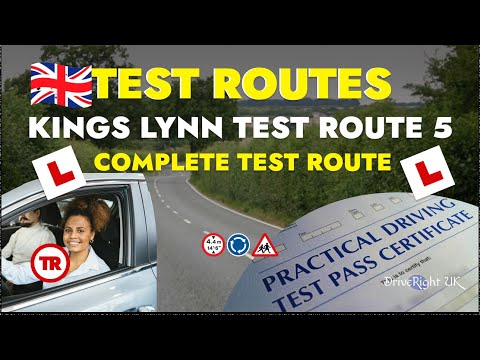 King’s Lynn Driving Test Route 5 | Complete Test Route.