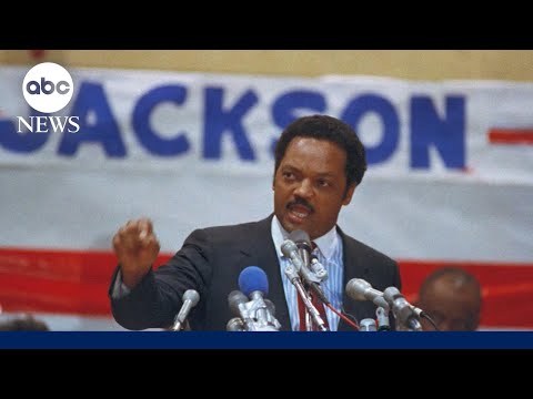 Looking back at the life of civil rights legend Jesse Jackson, who died at 84