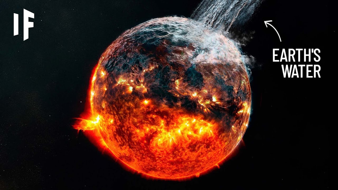 What If We Poured All of Earth's Water on the Sun?