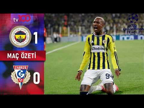 Fenerbahçe 1-0  Gornik Zabrze | Geniş Maç Özeti