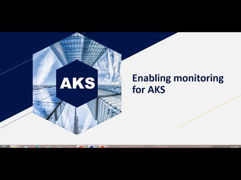 Enabling monitoring for Azure Kubernetes Service  (AKS) cluster