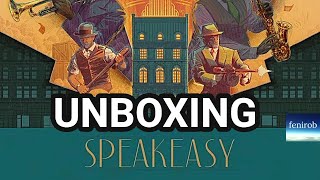Speakeasy Board Game | Kickstarter Upgraded Edition | Unboxing 