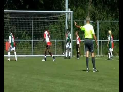 Bekerwedstrijd SVV D1- Feyenoord D1