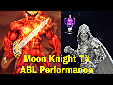 Alliance Battle Legend Moon Knight T4 Gameplay Guide 2022 - Marvel Future Fight
