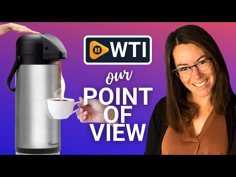 Vondior Coffee Carafe with Pump - WTI product video review