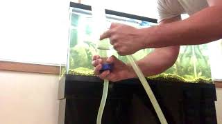 HOW TO SIPHON YOUR FISH TANK over and over WITHOUT starting over!