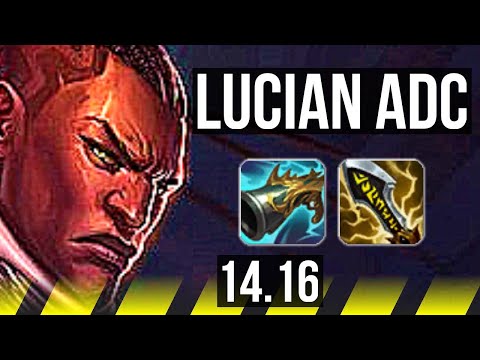 LUCIAN & Neeko vs DRAVEN & Nautilus (ADC) | 65% winrate, 11/3/5 | EUW Master | 14.16