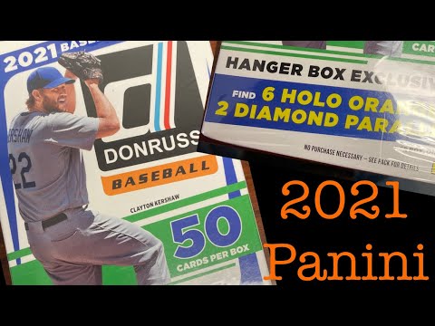 2021 Donruss Panini Baseball Card Hanger Box Flying Off The Shelves. #shorts