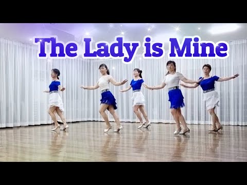 The Lady is Mine Line Dance (Beginner)/Indahwati Rahardja (INA )-1 June 2023