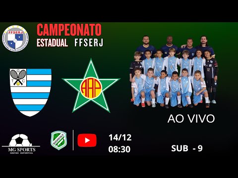 AO VIVO : GRAJAÚ T.C  X A .A. PORTUGUESA  SUB - 9  FINAL ESTADUAL FFSERJ  14/12/25