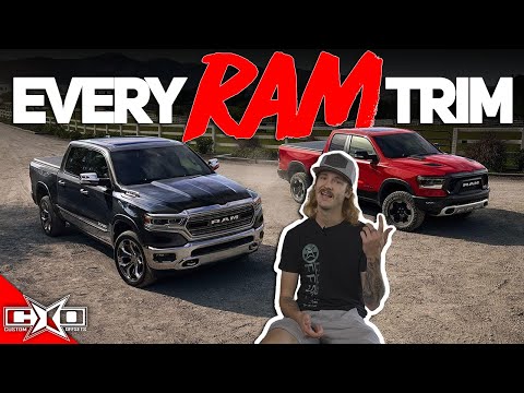 Every Ram Trim Package Explained!!