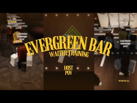 Evergreen Waiter Training | Host POV