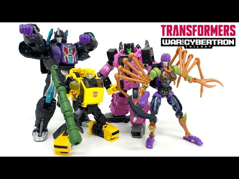 Transformers WORLDS COLLIDE 4-PACK Buzzworthy Bumblebee Review