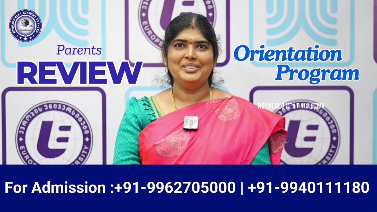 Parents Happy Review | Orientation Program | European University | MBBS in Georgia