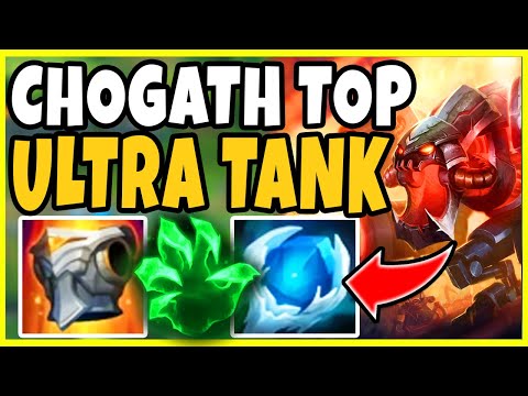 HOW TO PROPERLY PLAY TANK CHOGATH TOP! (pls give me good teams) - League of Legends