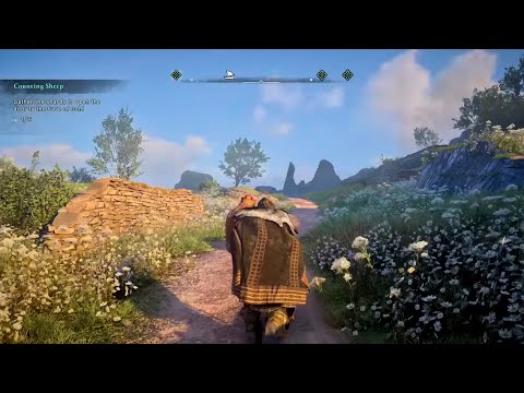 AC Valhalla - Shard Excevation Site, Isle of Skye (Counting Sheep mission)