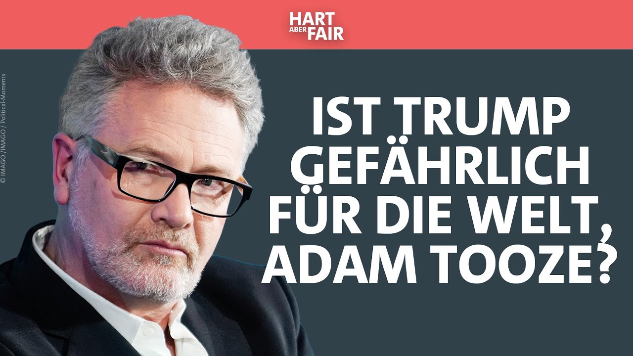 US-Wahl 2024 und Ampel-Aus: Wirtschaftshistoriker Adam Tooze im Interview | hart aber fair