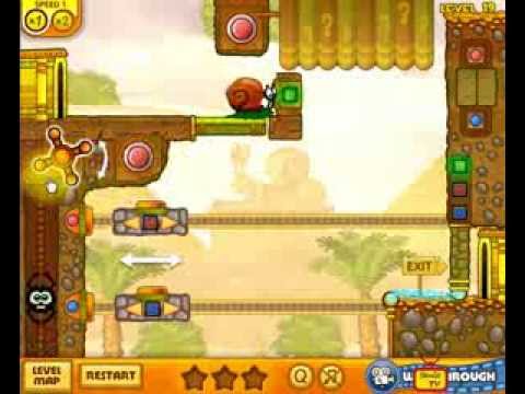Snail Bob 3:  Walkthrough All Levels 1-25