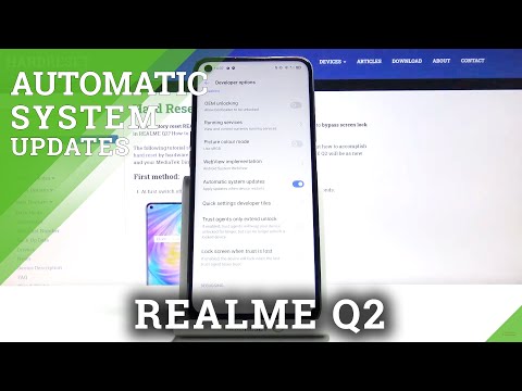 How to Set Automatic System Updates in REALME Q2 – Enable Automatic System Update