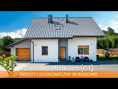 Dom w zielistkach (GT) – FILM – Wizyta w małym i ekonomicznym domu - ARCHON+ Projekty Domów #dom