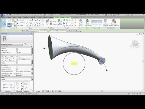 #Sweep #Blend | #Revit #Family #Modeling | #autodesk #revit #Architecture |  #Revit #Tutorial