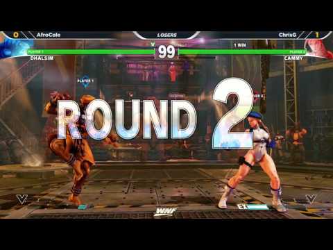 WNF SFV - Off Season 1.1 - AfroCole (Dhalsim) vs ChrisG (Cammy)
