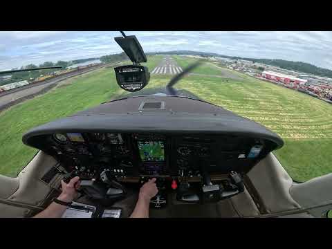 Flying from Vancouver (KVUO) to Kelso (KKLS) in a T182