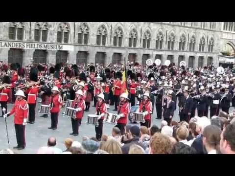 Ypres Memorial Tattoo 2014 - Finale