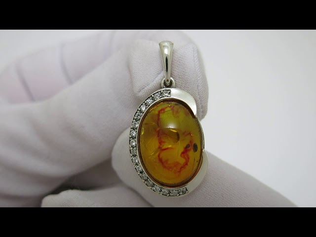Срібний кулон 3160023-я Відео огляд